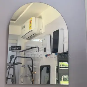 45x60cm Semi-Oval Bathroom Mirror