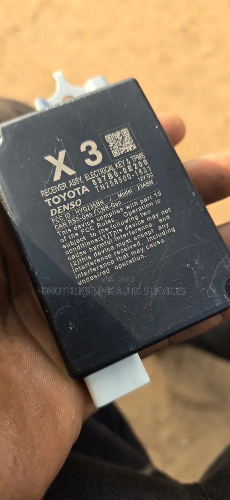 2023-25 Toyota Grand Highlander Receiver (TPMS)