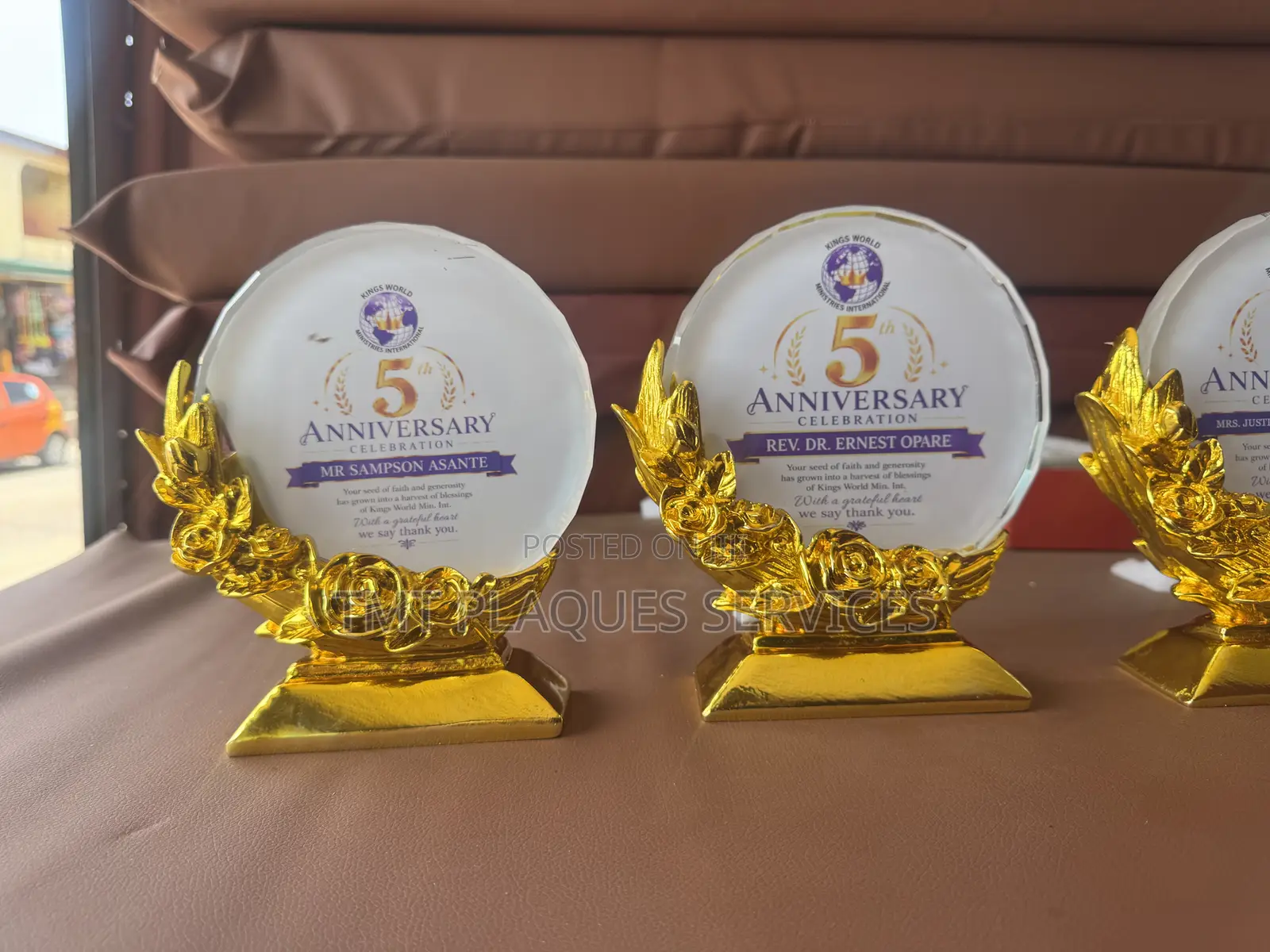 Plaque Branding /Customization
