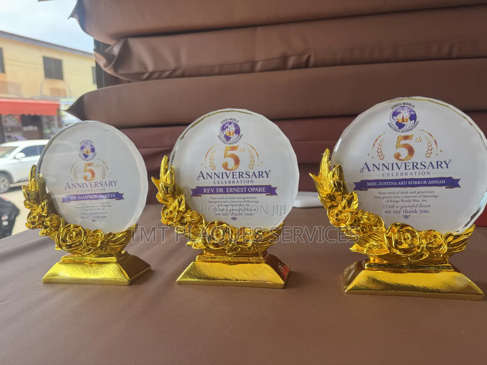 Plaque Branding /Customization