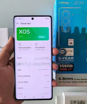 New Infinix Hot 50 Pro+ 4G 256 GB Purple