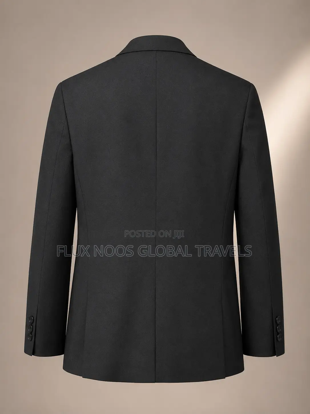 Men's Black Formal Suit Jacket 40R (EU 50) – Classic Business Blazer