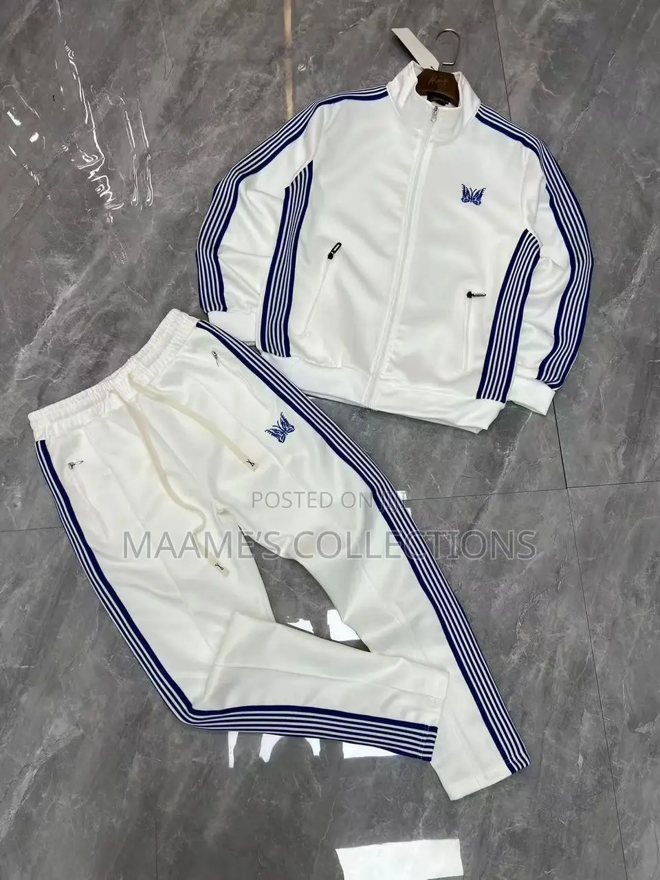 Men’s Designer Tracksuits –Needles / Butterfly Palm Angels