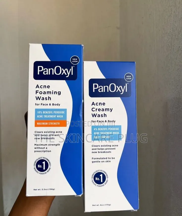 PanOxyl 4% 10% Benzoyl Peroxide Acne Wash