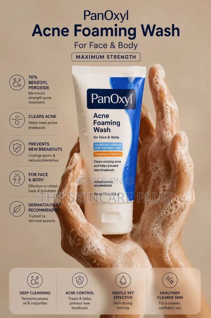 PanOxyl 4% 10% Benzoyl Peroxide Acne Wash