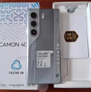 New Tecno Camon 40 Pro 5G 256 GB Gray