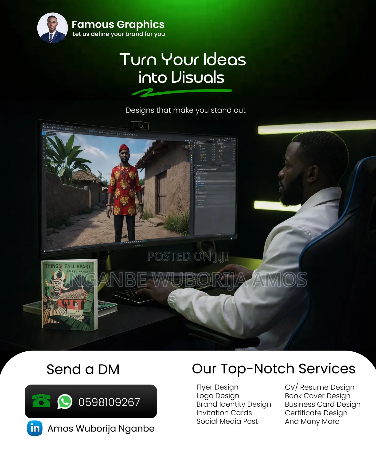 Remote Graphic Designer (Brand Visuals Designer)