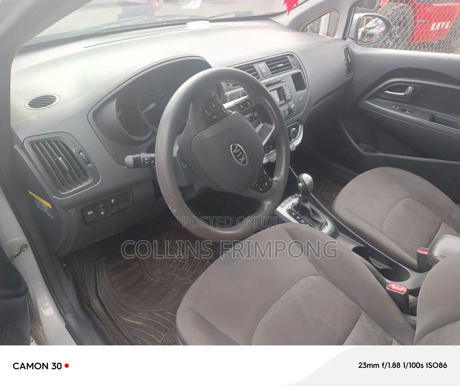 Kia Rio 2012 Gray