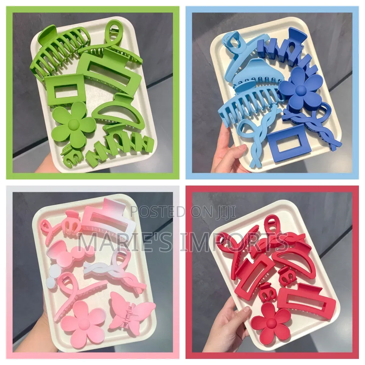 8 Pieces Claw Clip Sets