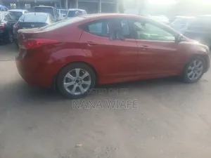 Hyundai Elantra Limited 2012 Red