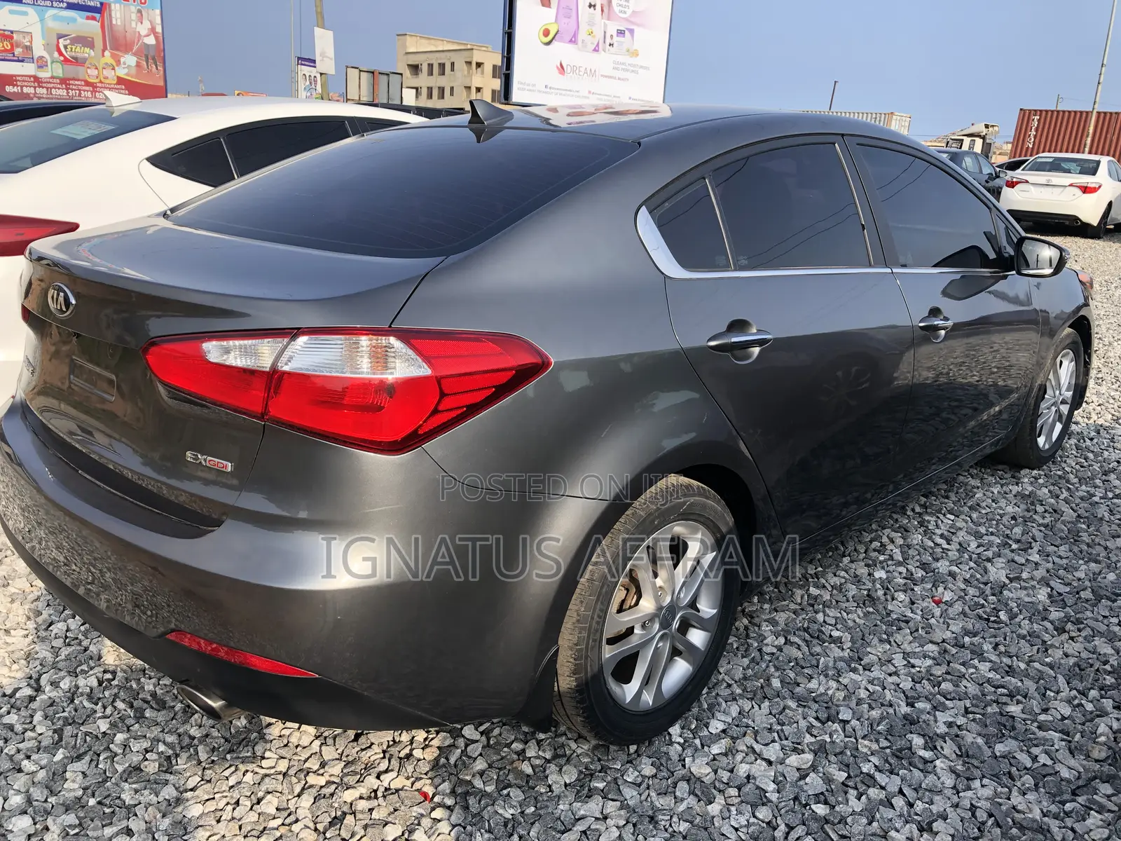 Kia Forte EX Sedan 2016 Gray