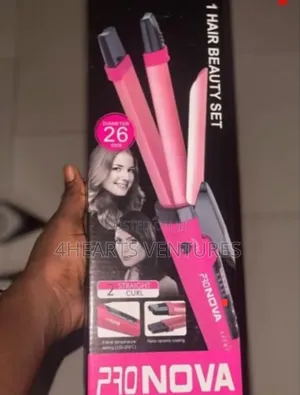 2 in 1 STRAIGHTENER AND CURLER