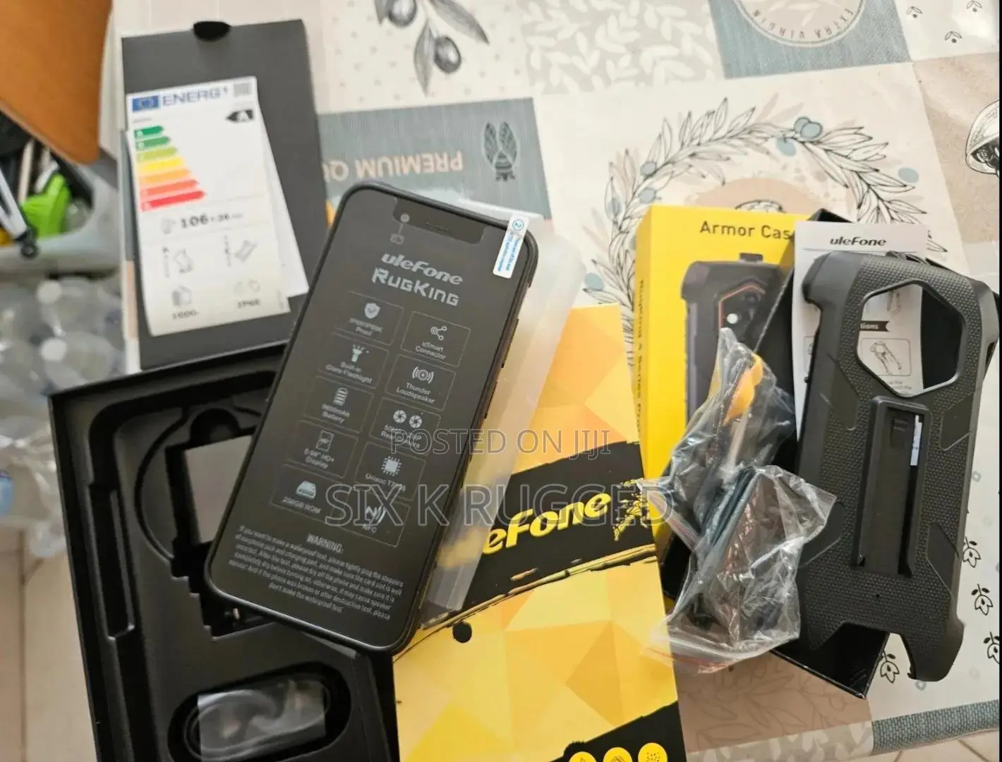 New Ulefone RugKing 4 Pro 256 GB Black