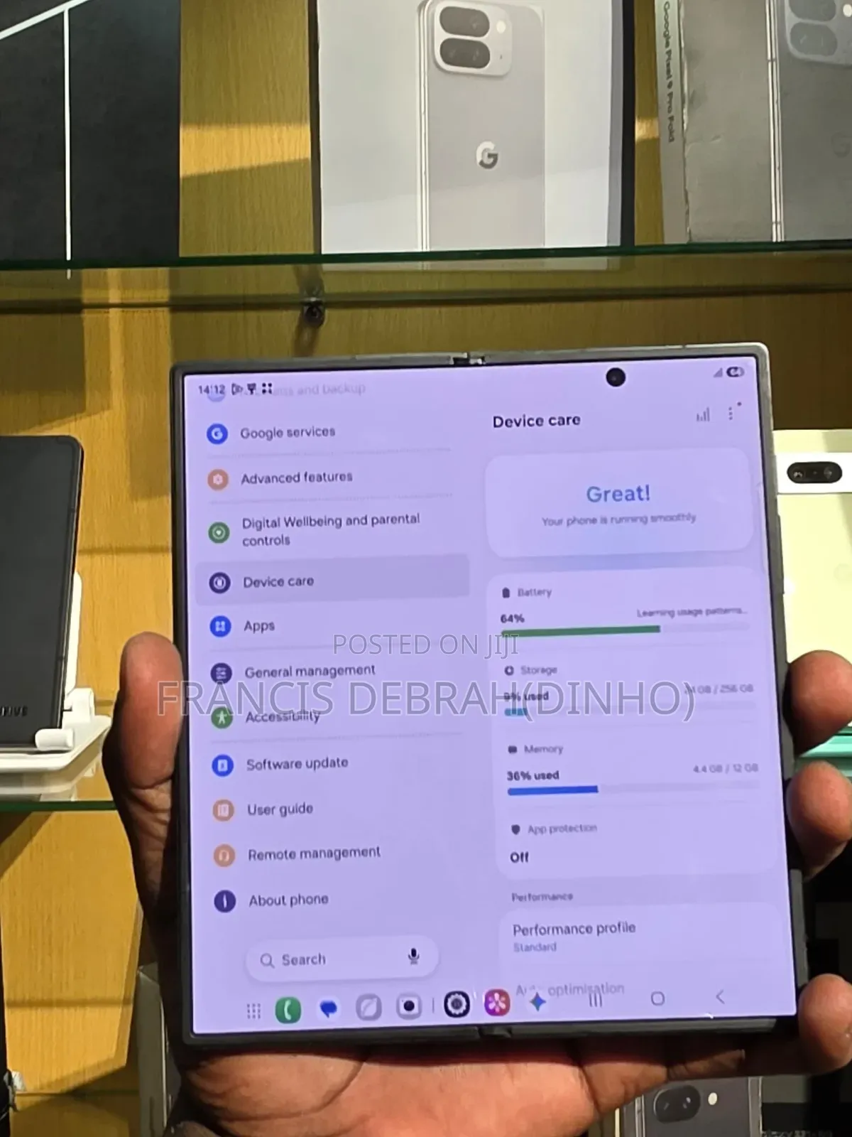 Samsung Galaxy Z Fold7 256 GB Black