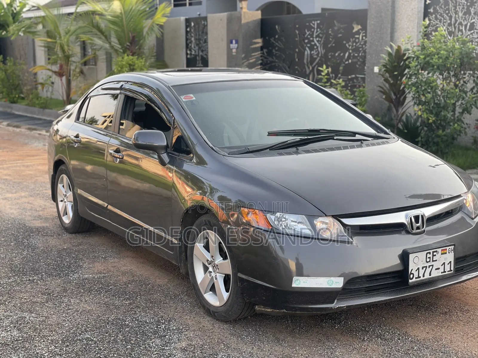 Honda Civic 1.8 EX Automatic 2008 Gray