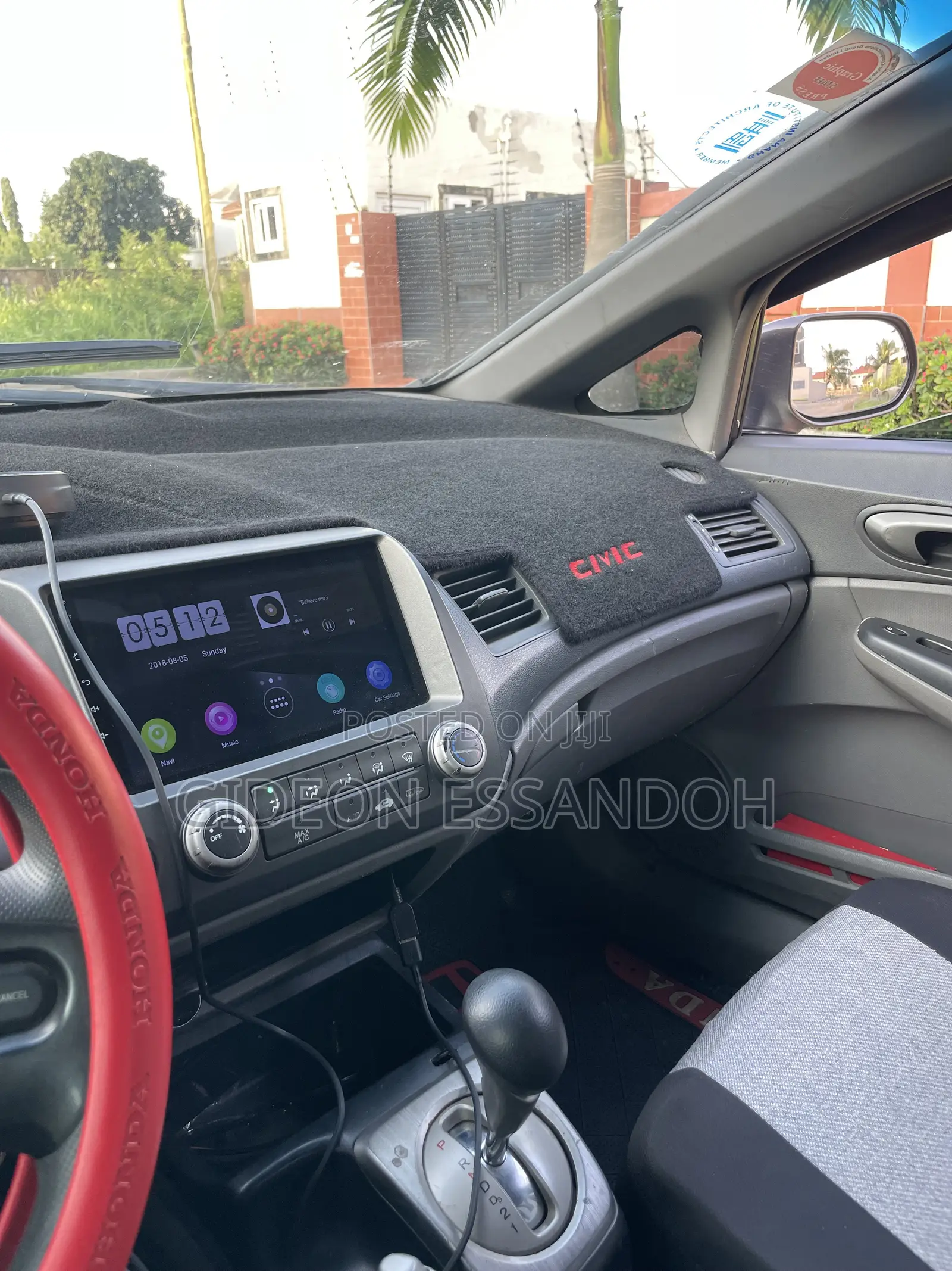 Honda Civic 1.8 EX Automatic 2008 Gray
