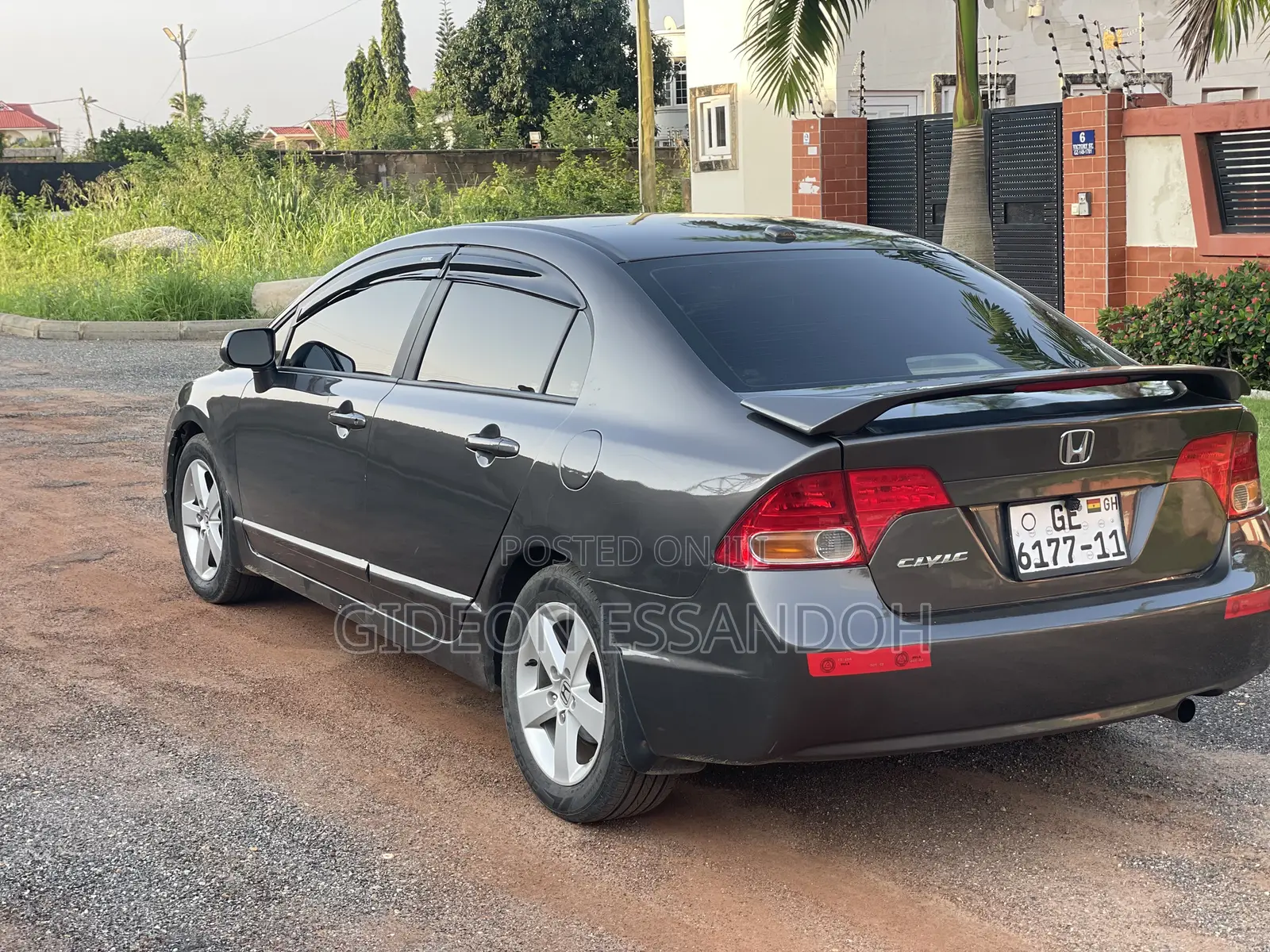 Honda Civic 1.8 EX Automatic 2008 Gray