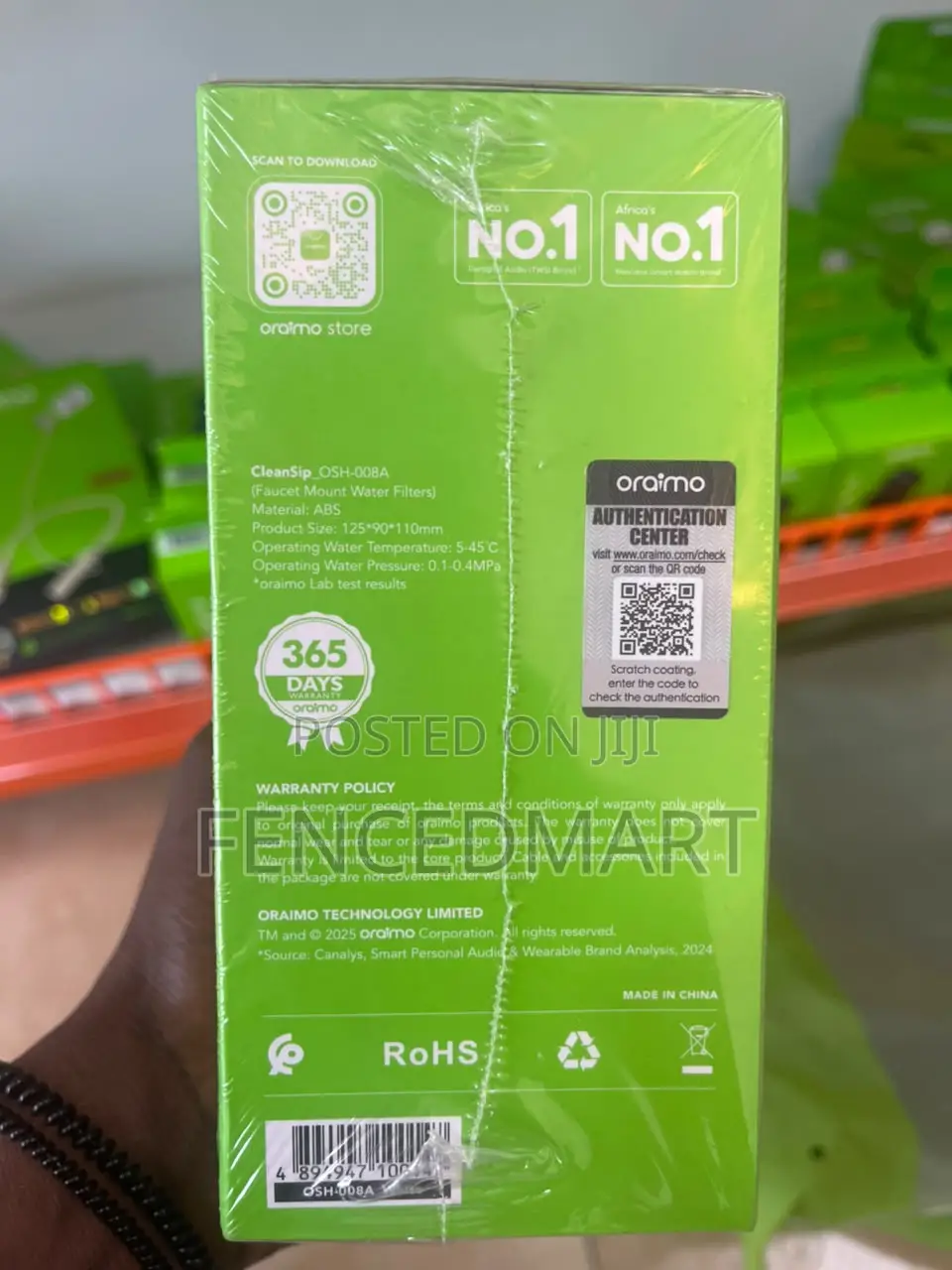 Oraimo CleanSip Faucet Water Filter OSH-008A