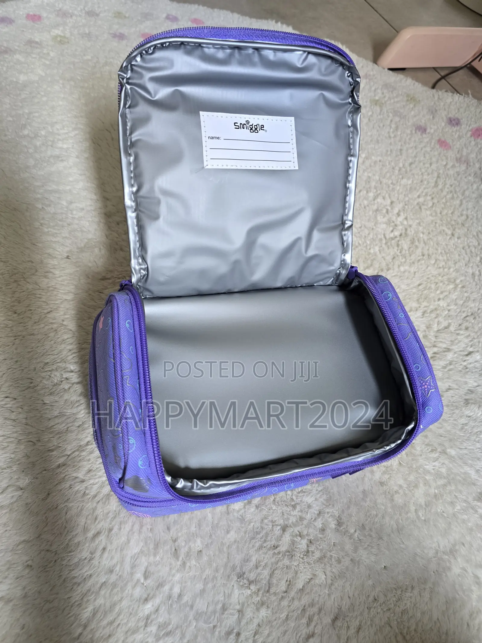 Smiggle Mermaid Ocean Themed Insulated Lunch Bag