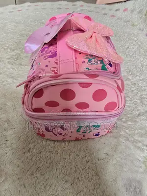 Pink Minnie Smiggle Themed Thermal Lunch Bag