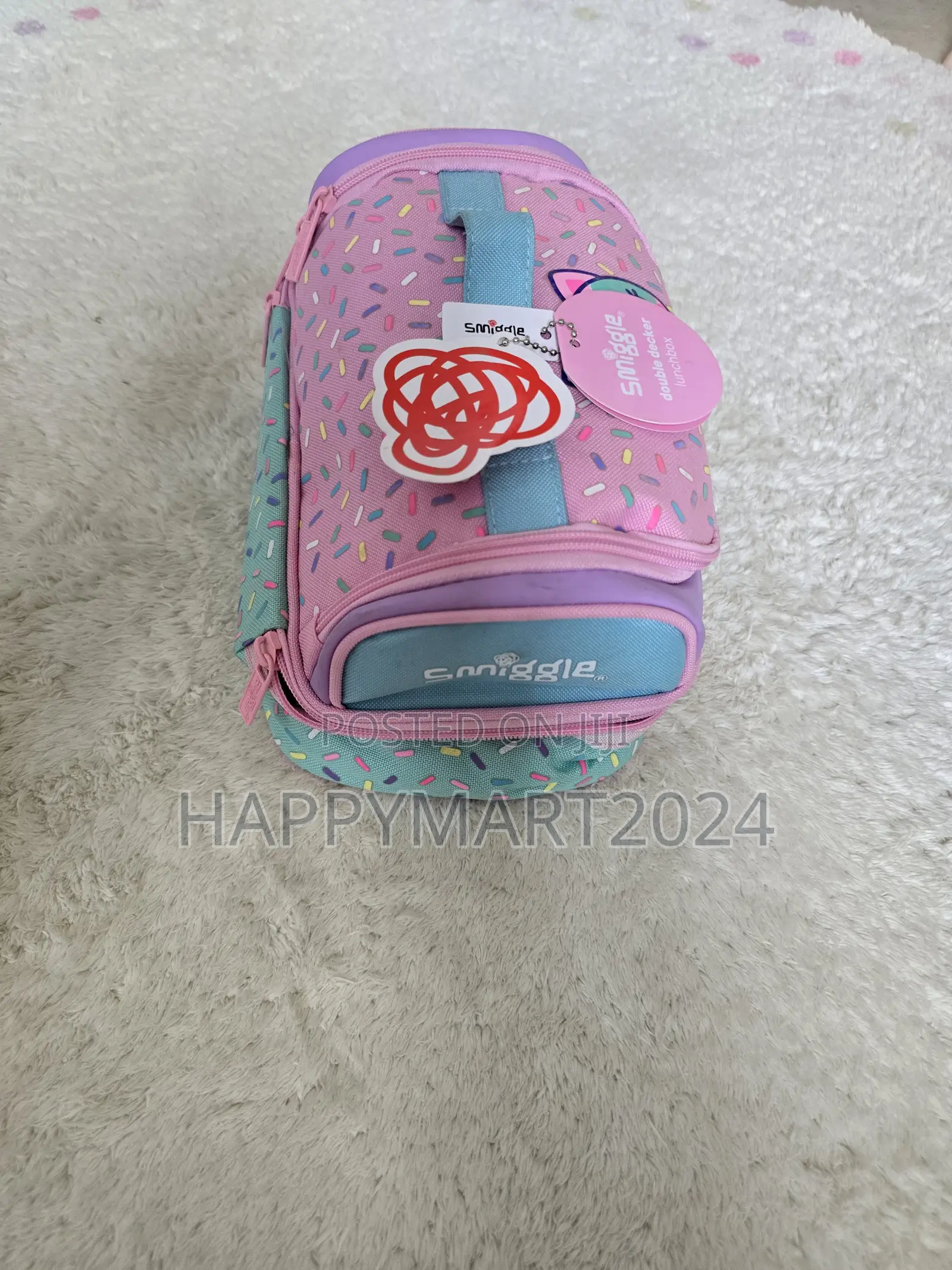 Smiggle Candy Cat Themed Double Decker Lunch Bag