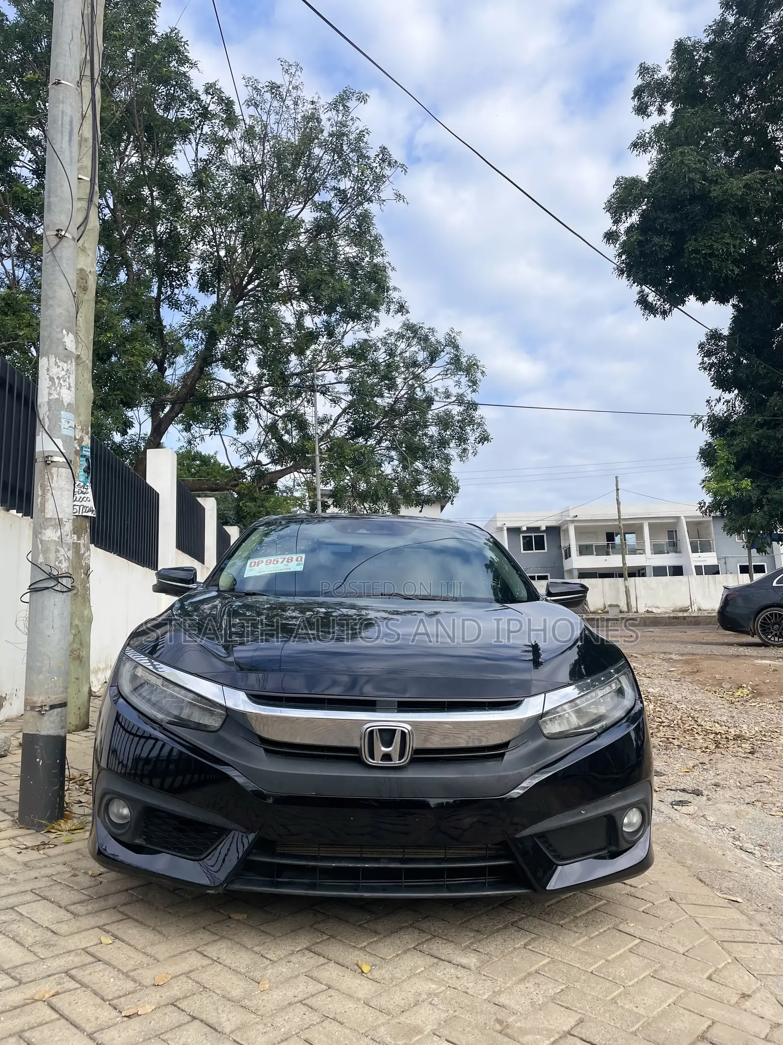 Honda Civic Touring 4dr Sedan (1.5L 4cyl) 2016 Black