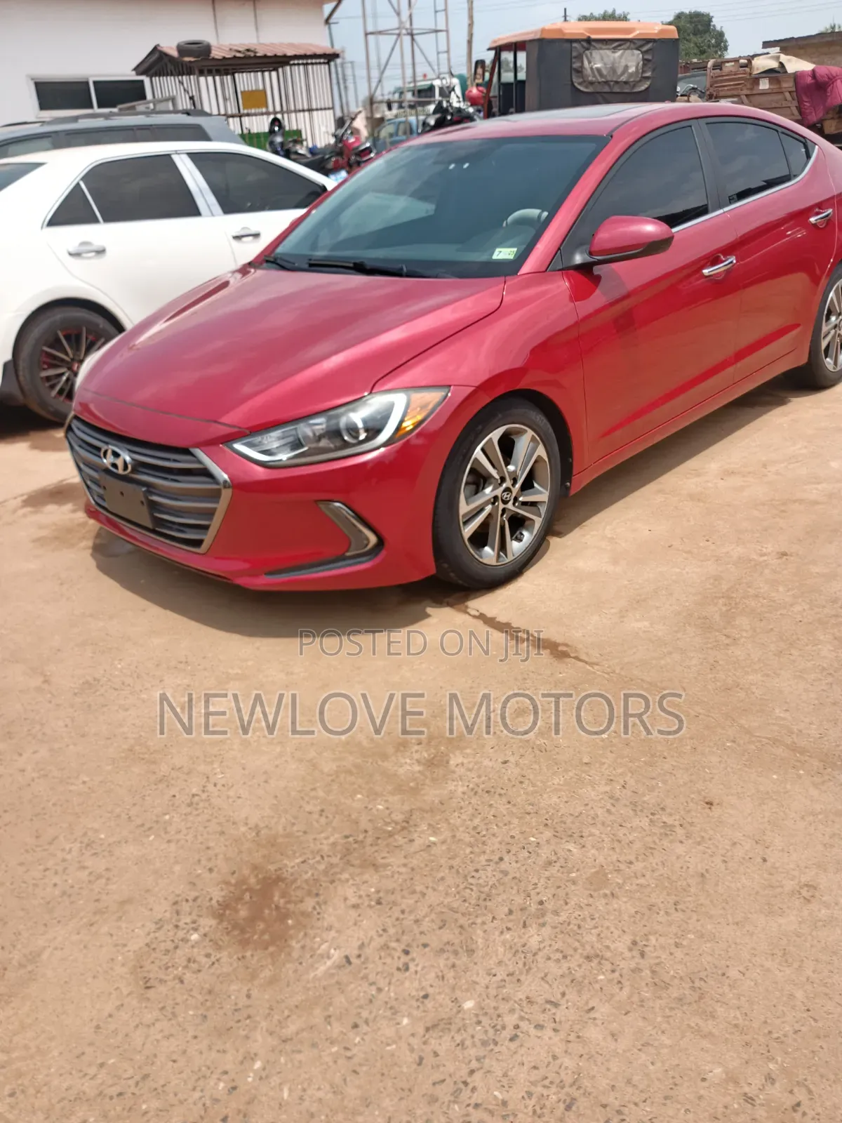 Hyundai Elantra 2017 Red