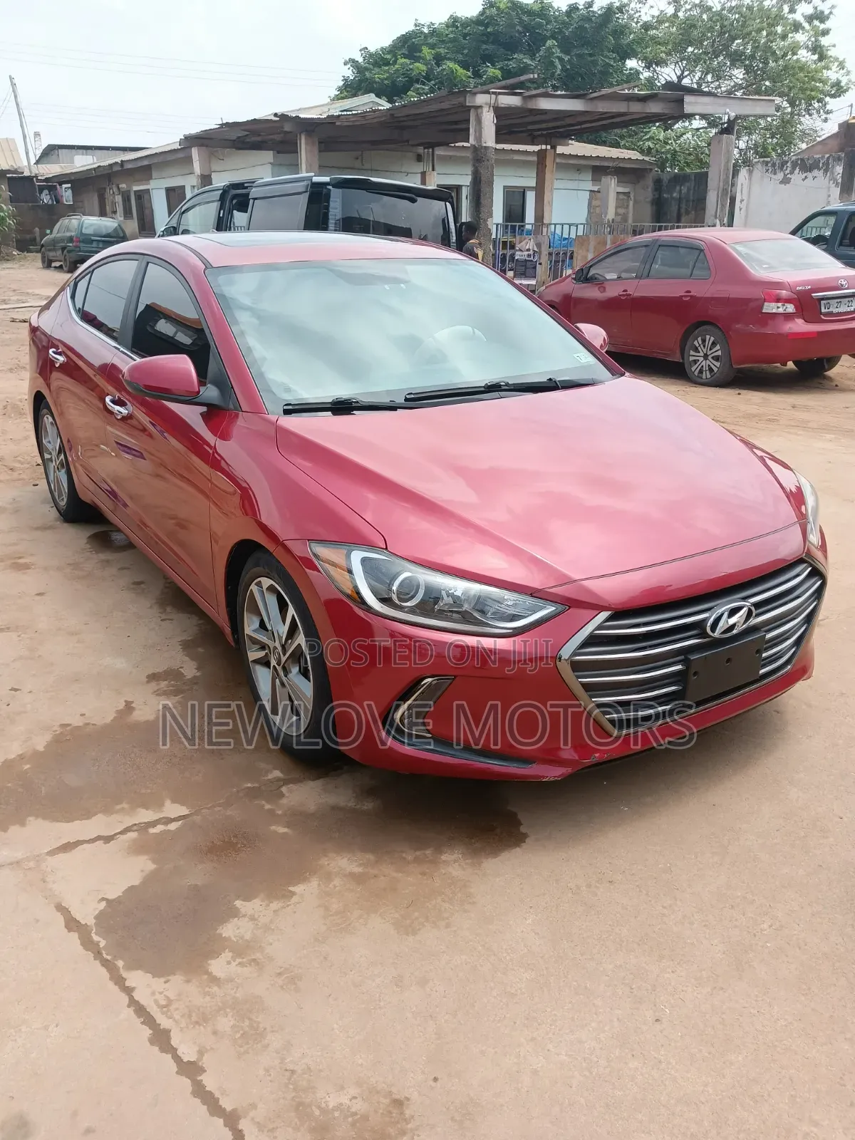 Hyundai Elantra 2017 Red