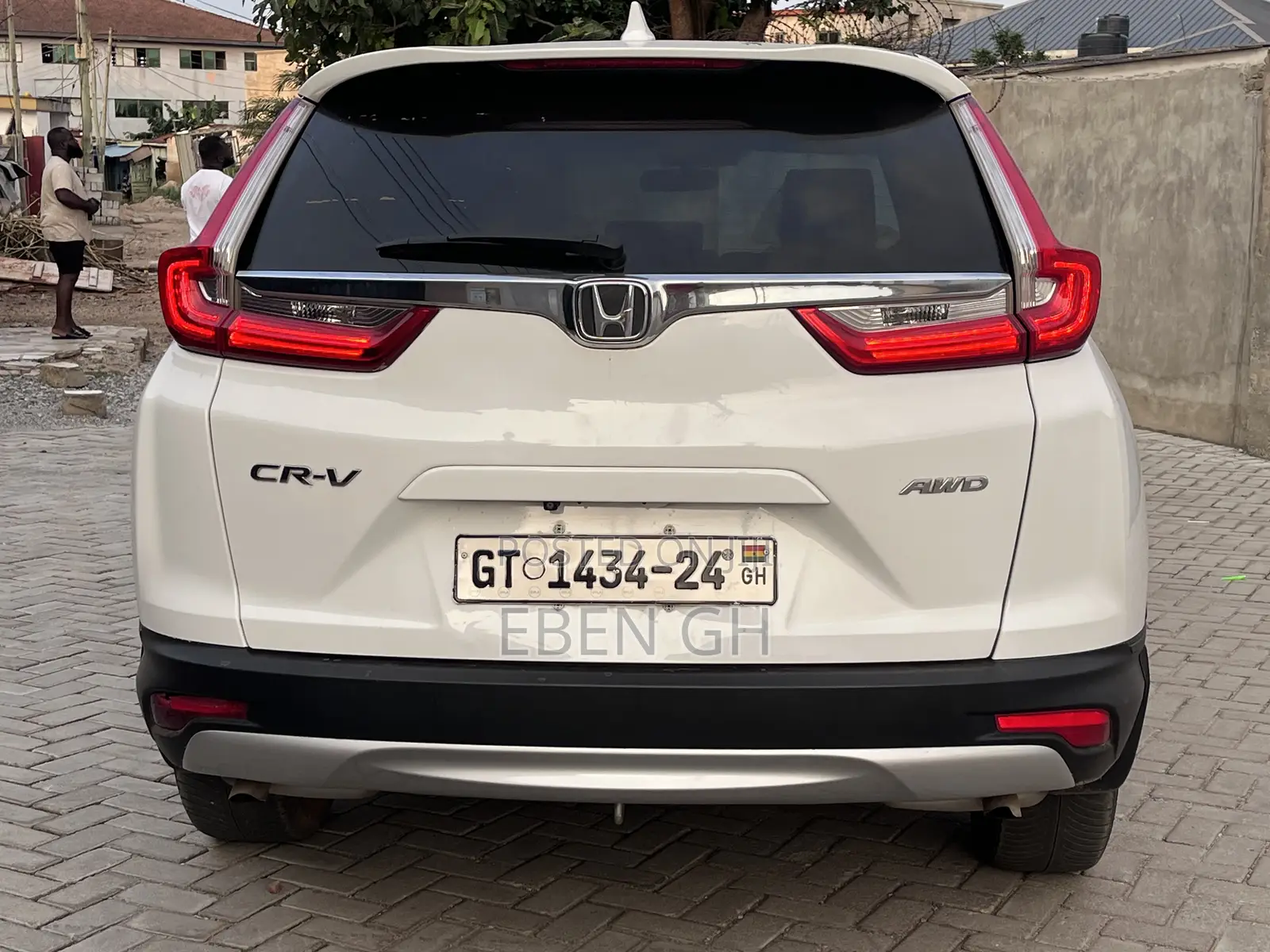 Honda CR-V EX AWD 2019 White