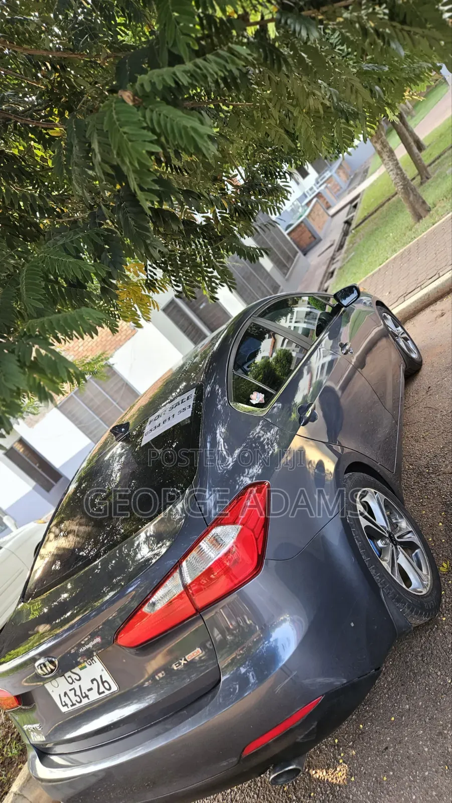 Kia Forte EX Sedan 2016 Gray