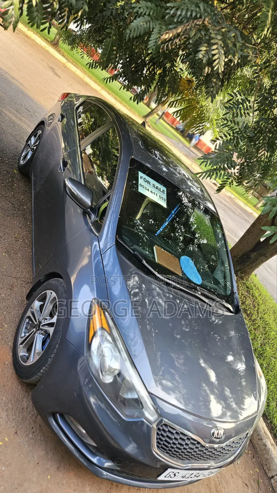 Kia Forte EX Sedan 2016 Gray