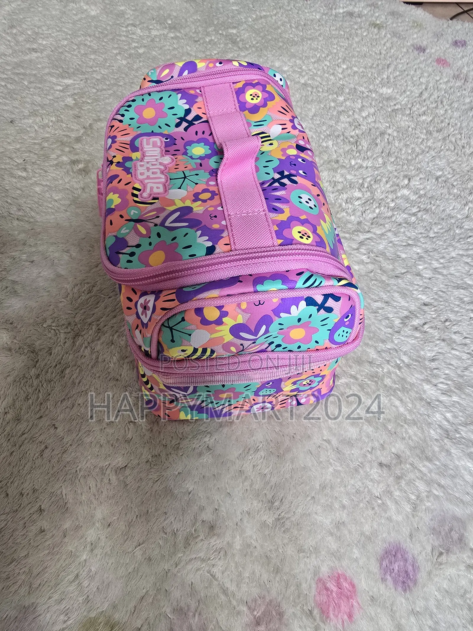 Smiggle Spring Garden Bunny Themed Lunch Bag
