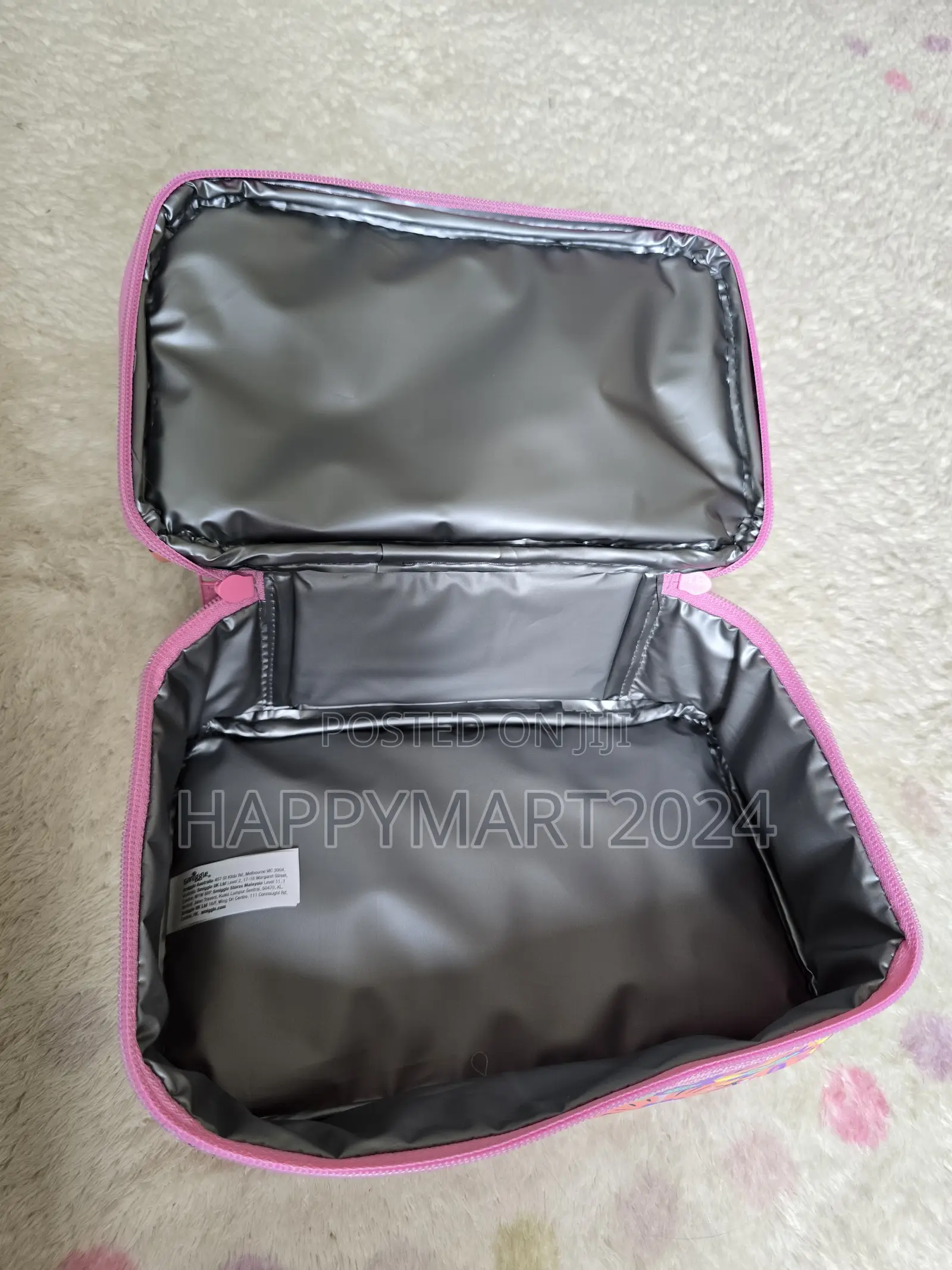 Smiggle Spring Garden Bunny Themed Lunch Bag