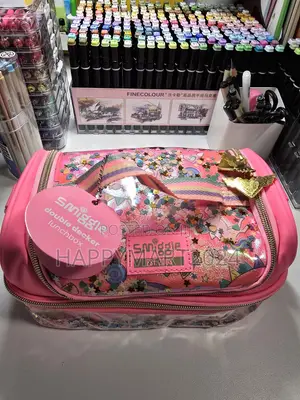 Smiggle Unicorn Confetti Themed Lunch Bag