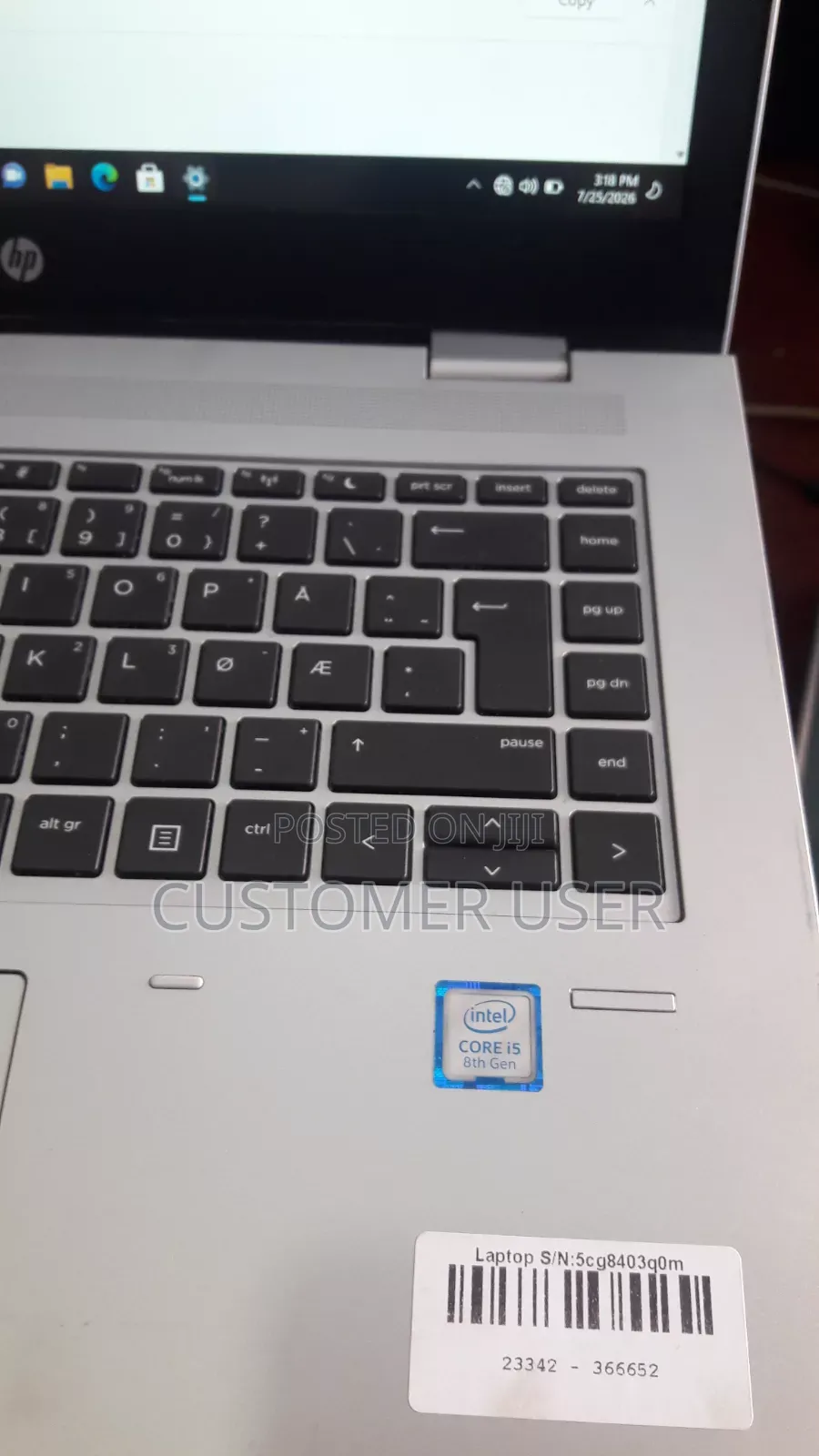 Laptop HP ProBook 640 G4 4GB Intel Core i5 HDD+SSD 128GB