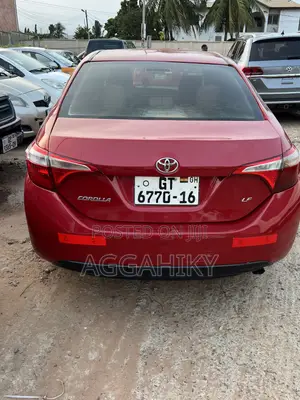 Toyota Corolla LE 4dr Sedan (1.8L 4cyl CVT) 2015 Red