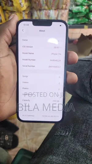 New Apple iPhone 17e 256 GB Black