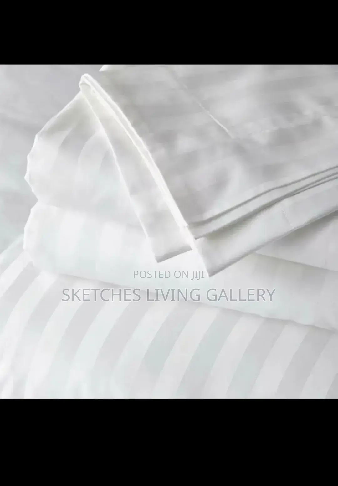 6 Pieces Bedsheet Set. 100% Cotton.