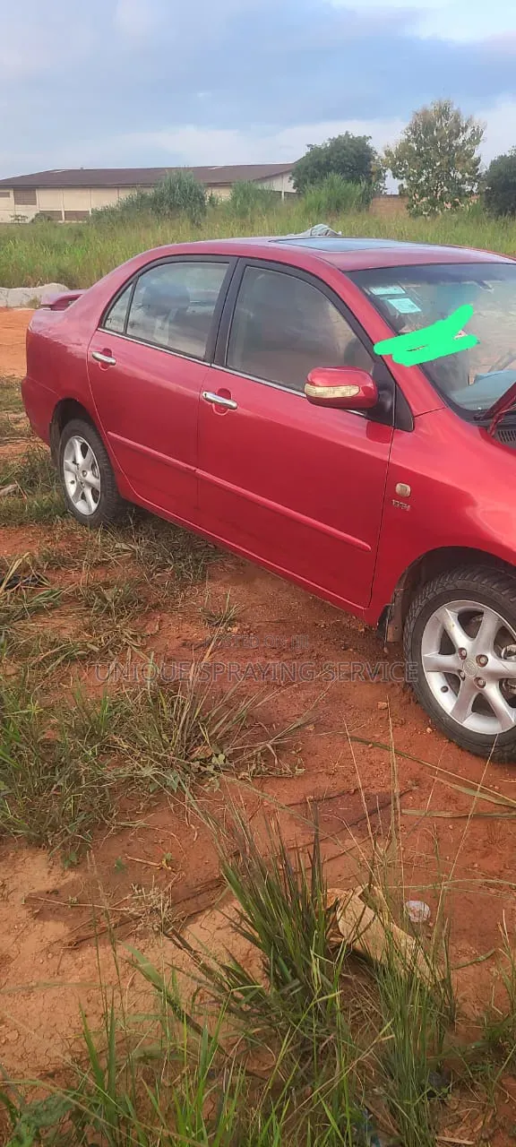 Toyota Corolla 2007 Red