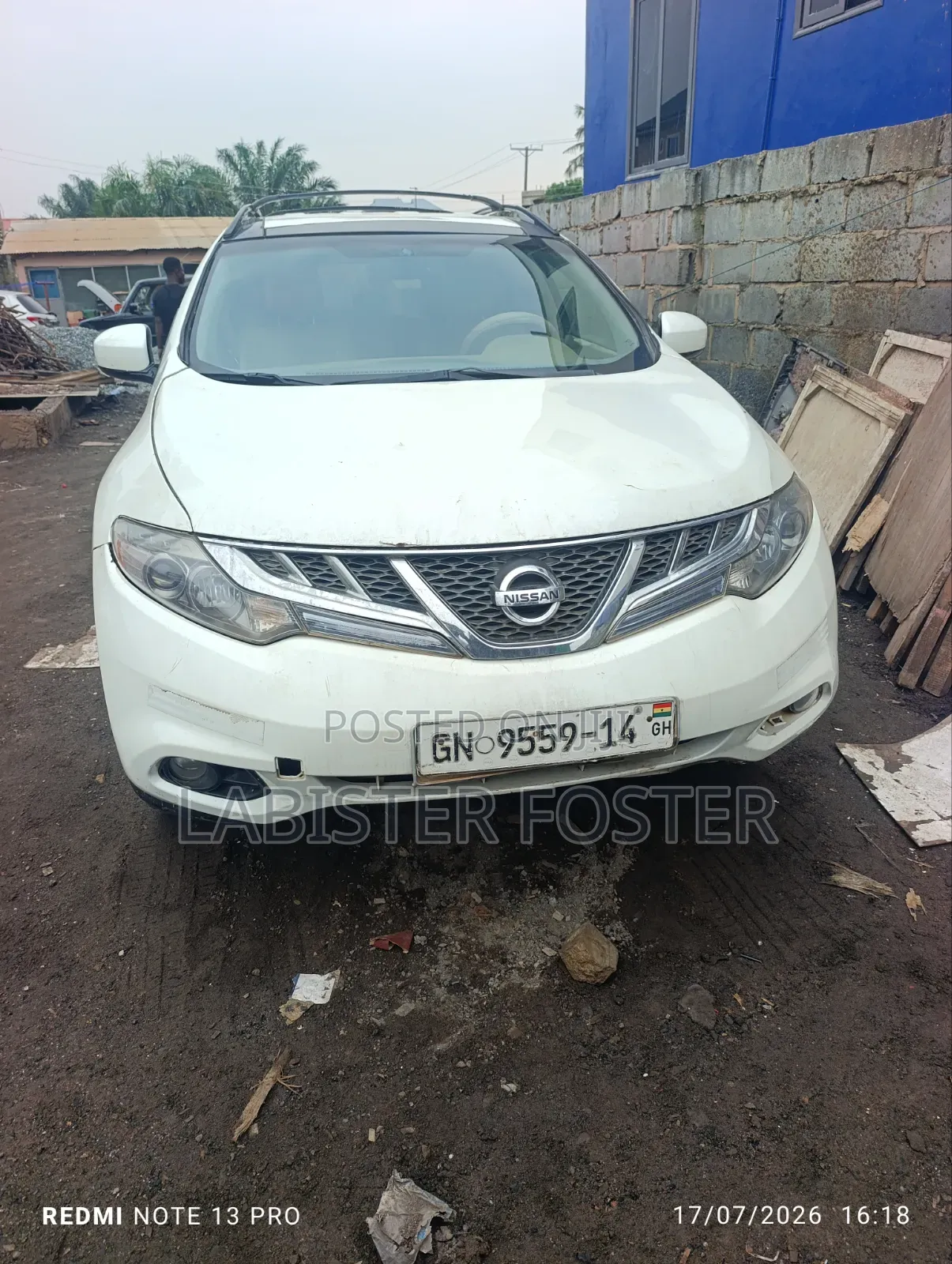 Nissan Murano 2013 White