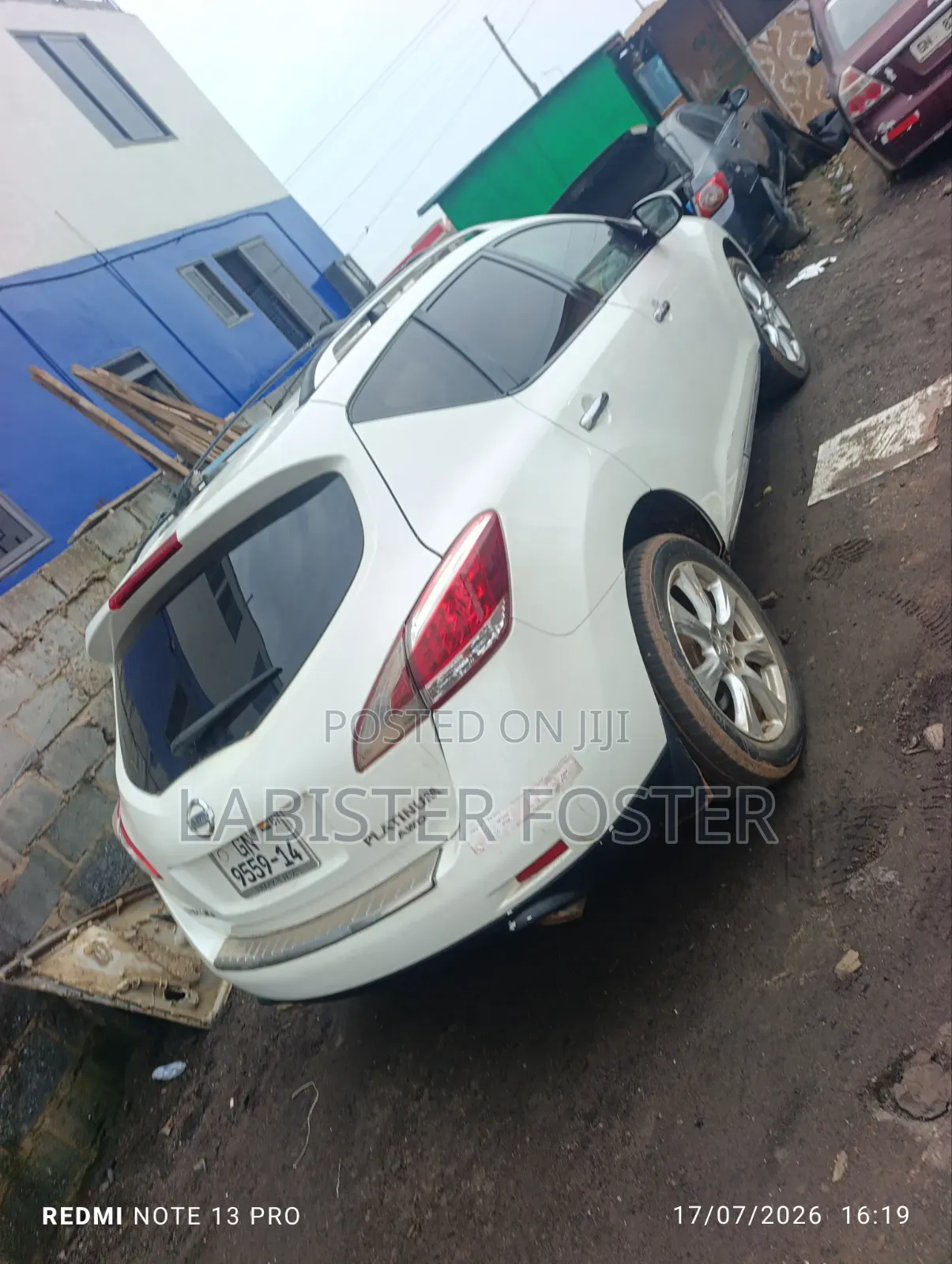 Nissan Murano 2013 White