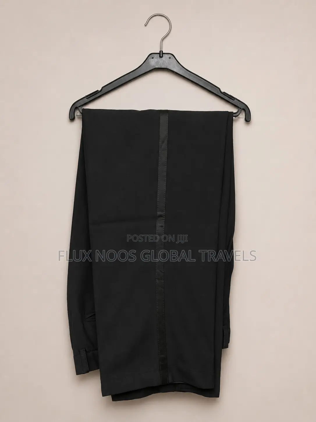 Men's Black Double-Breasted Suit – UK 40 / EU 50