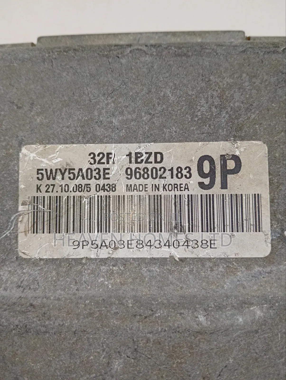 Daewoo Mariz Control Board 3 Plugs