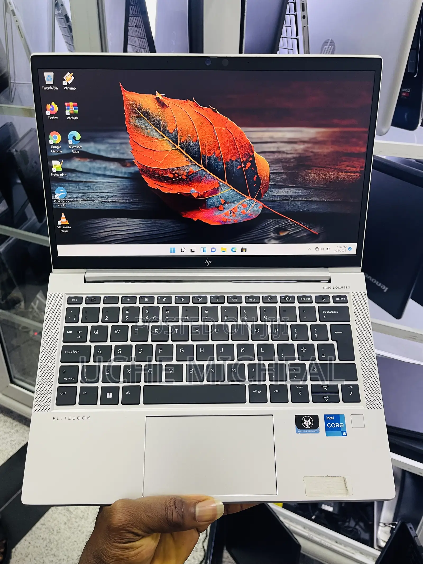 Laptop HP EliteBook 830 G8 16GB Intel Core i5 SSD 256GB