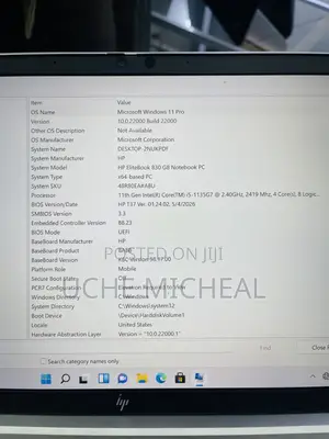 Laptop HP EliteBook 830 G8 16GB Intel Core i5 SSD 256GB