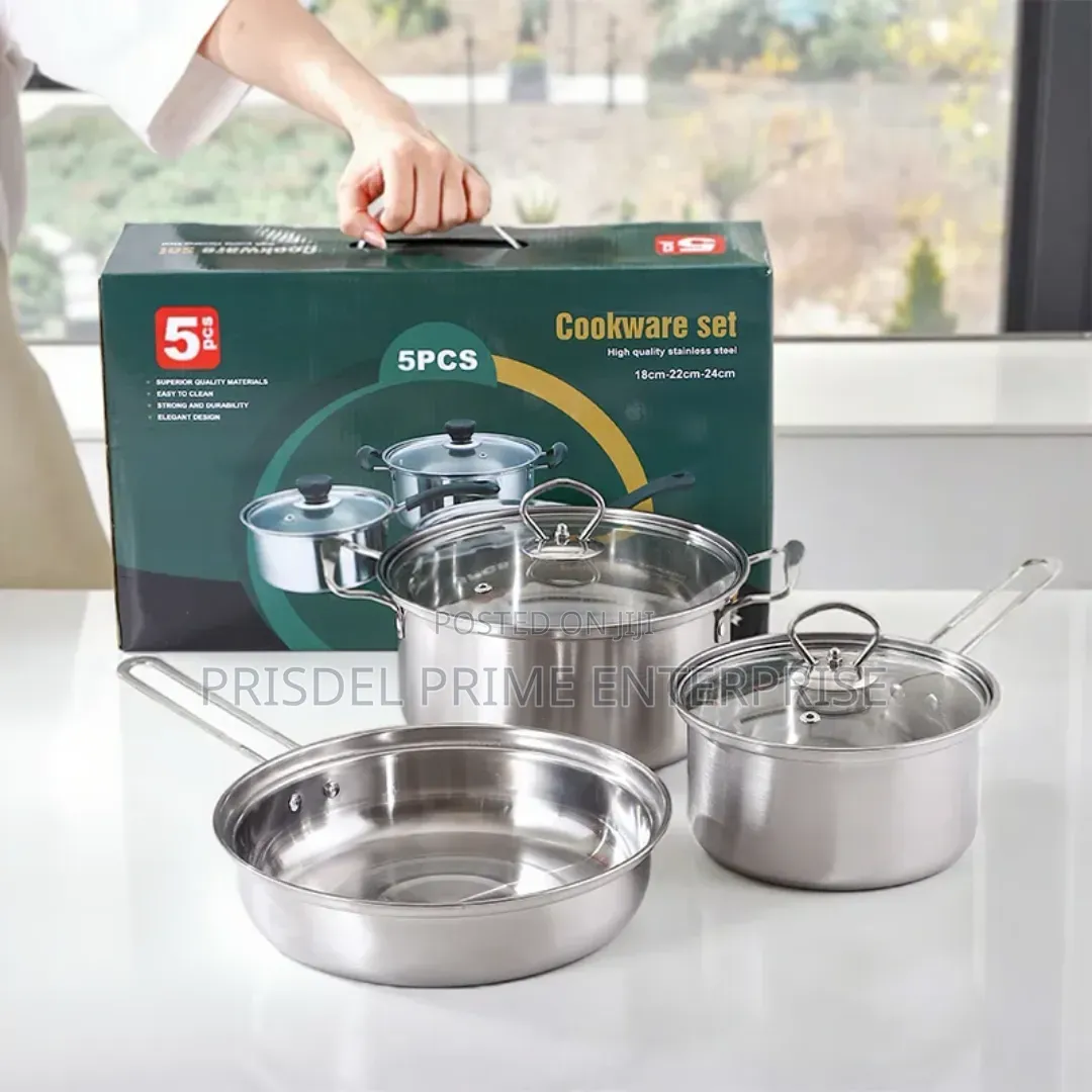 3Set Stainless Steel Cookware