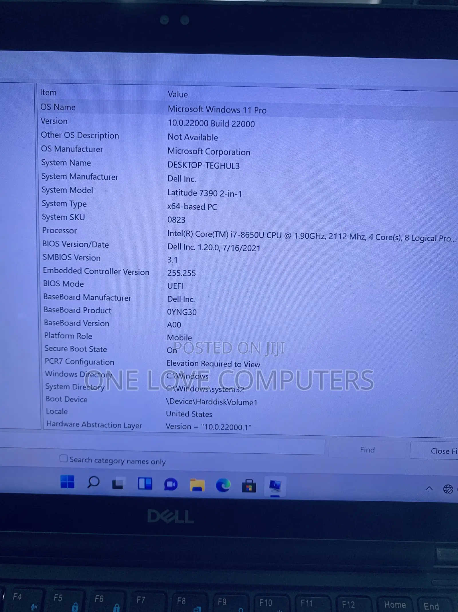 Laptop Dell Latitude 7390 2-in-1 16GB Intel Core i7 SSD 256GB