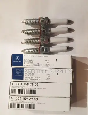 Mercedes W205 W213 Spark Plugs Set of 4 M270 M274