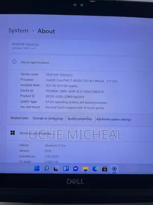 Laptop Dell Latitude 7390 2-in-1 16GB Intel Core i7 SSD 256GB