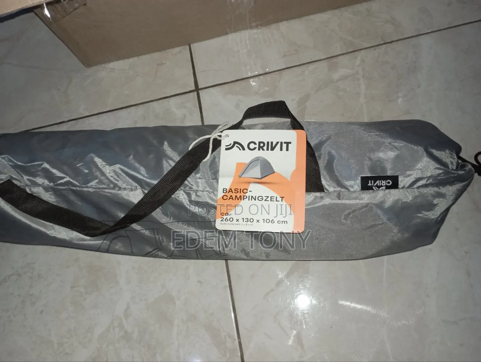 Crivit Basic Camping Tent for 3 Persons